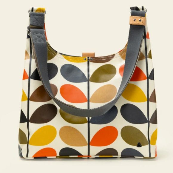 Orla Kiely Bags Orla Kiely Midi Crossbody In Classic Multi Stem